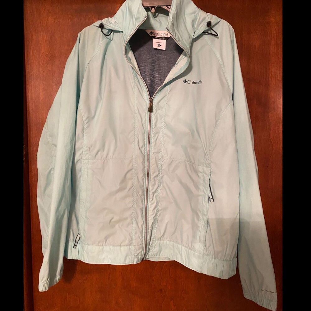 Teal Columbia Wind Jacket